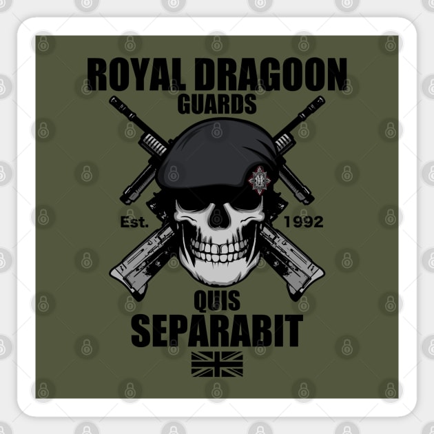 Royal Dragoon Guards Sticker by TCP